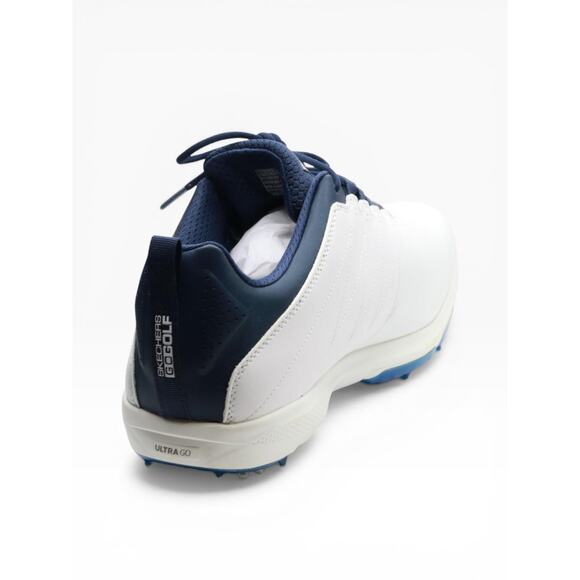 SKECHERS NEW MENS GO GOLF PRO 4 LEGACY GOLF SHOES 214001 WHITE/NAVY 13